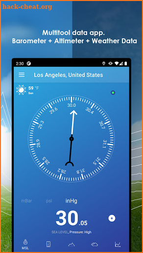 My Barometer and Altimeter - Accurate Pressure screenshot