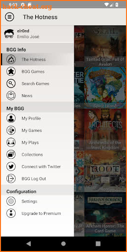 My BGG - BoardGames Information screenshot