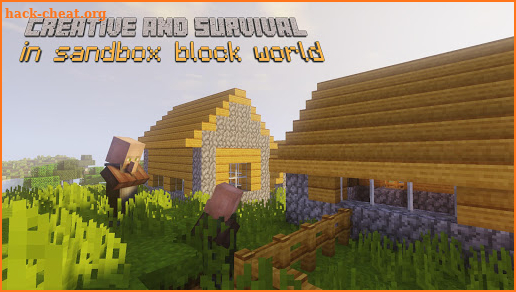 My Block Craft :pixel style sandbox openworld game screenshot