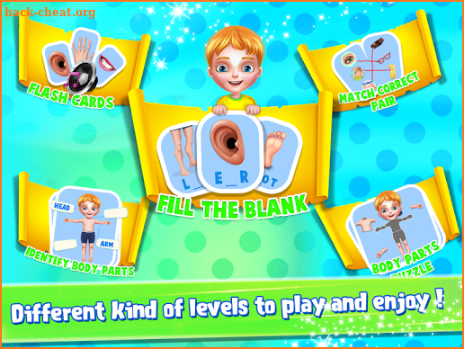 My Body Parts - Human Body Parts Learning for kids screenshot