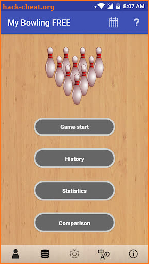 My Bowling Scoreboard screenshot