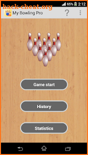 My Bowling Scoreboard Pro screenshot