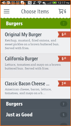 My Burger USA screenshot