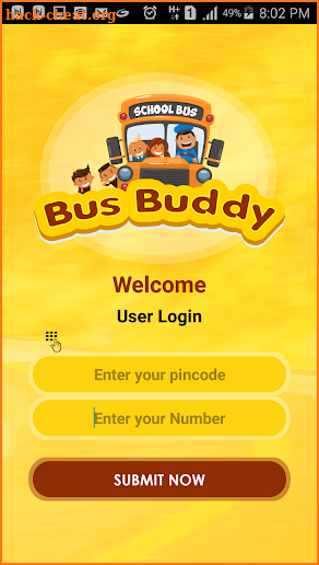 My BusBuddy screenshot