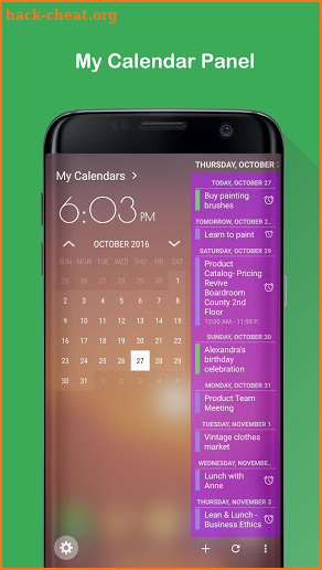 My Calendar for Edge Panel screenshot