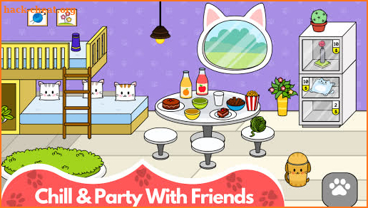 My Cat Town - Cute Kitty Pet Games screenshot