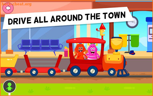 My Chomping Monster Town - Toy Train Game for Kids screenshot