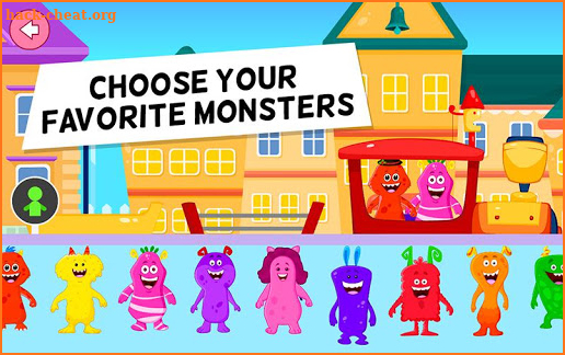My Chomping Monster Town - Toy Train Game for Kids screenshot