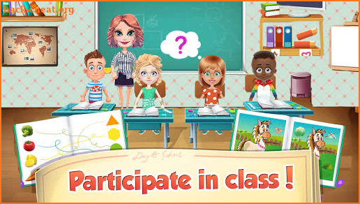 My Class Teacher Day At School Games screenshot