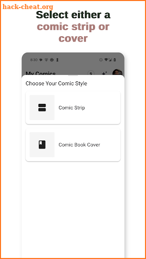 My Comics - Cartoon Yourself screenshot