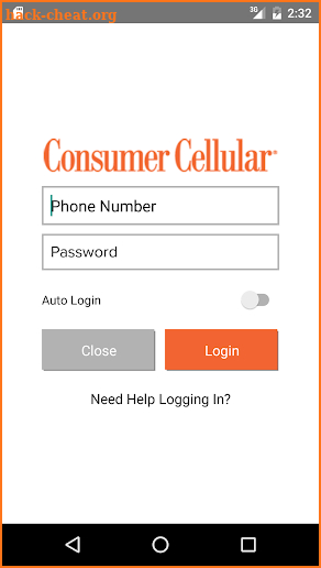 My Consumer Cellular screenshot