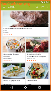 My CookBook (Recipe Manager) screenshot