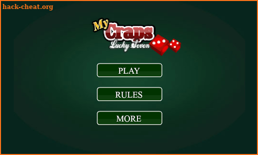 My Craps Lucky Seven screenshot