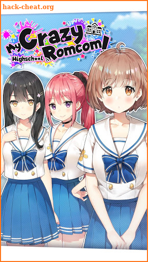 My Crazy High School Romcom! Anime Girlfriend Game screenshot