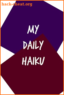 My Daily Haiku screenshot
