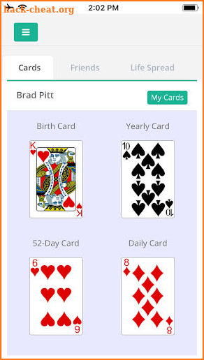 My Destiny Cards screenshot