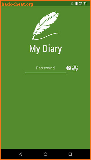 My Diary screenshot