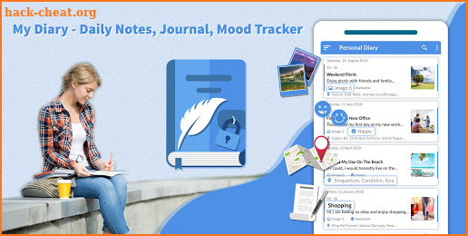 My Diary - Daily Notes, Journal & Mood Tracker screenshot