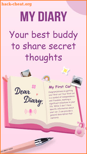My Diary - Diary With Lock screenshot