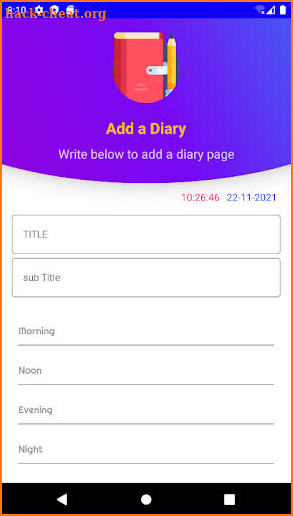 My Diary, Notes & Journals screenshot