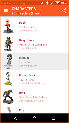 My Disney Infinity Collection screenshot