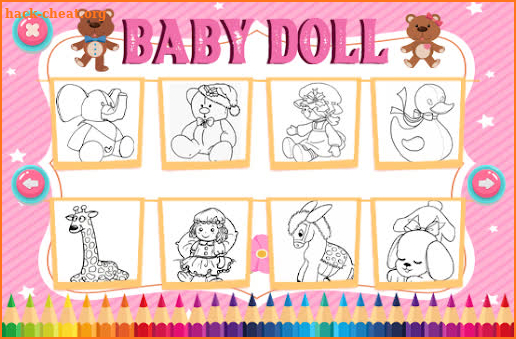 My Dolls Coloring Book So Cute screenshot