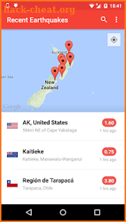 My Earthquake Alerts Pro - Quake Map & Feed screenshot