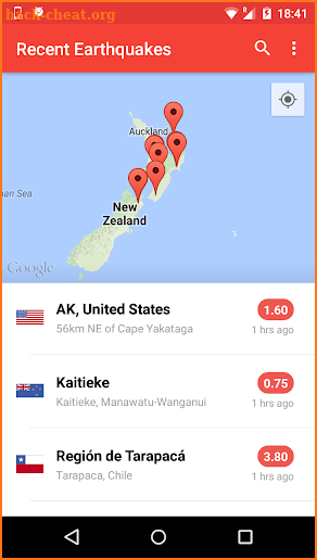 My Earthquake Alerts - US & Worldwide Earthquakes screenshot