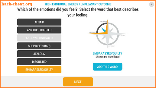 My Emotional Compass screenshot