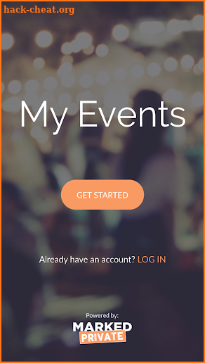 My Events by Marked Private screenshot