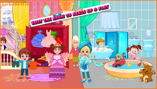 My Fairytale Family Dollhouse screenshot