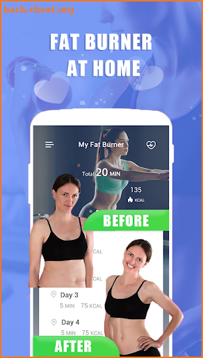 My Fat Burner—Home Workout in 28 Days screenshot