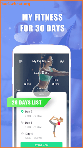My Fat Burner—Home Workout in 28 Days screenshot