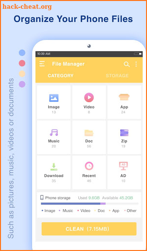 My File Manager & media browse screenshot
