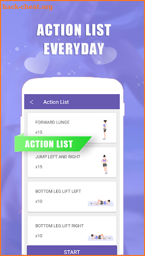 My Fitness Day—lose weight at home screenshot