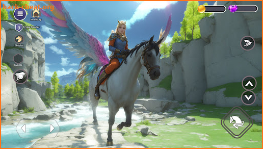 My Flying Unicorn Horse Game screenshot