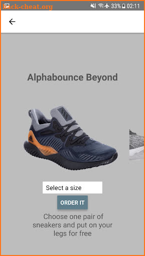 My Free Sneakers screenshot