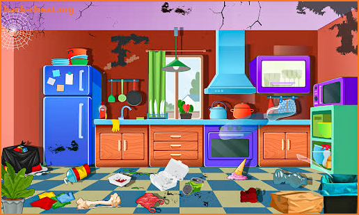 My Girl Mansion Cleaning Games screenshot
