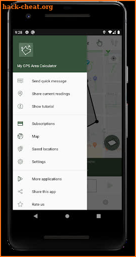 My GPS Area Calculator screenshot