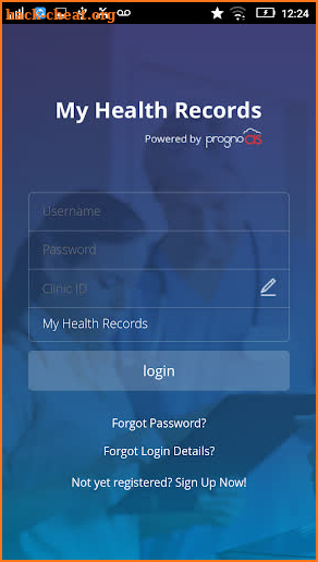 My Health Records screenshot