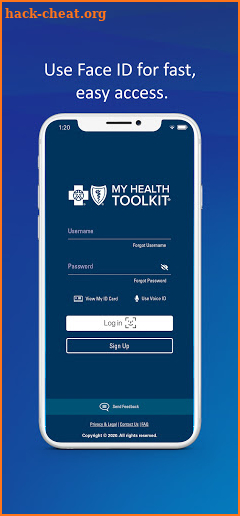 My Health Toolkit® for BCBS screenshot