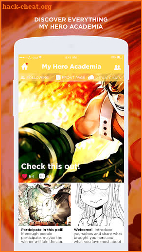 My Hero Academia Amino screenshot