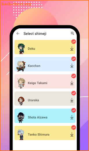 My Hero Academia Shimeji screenshot