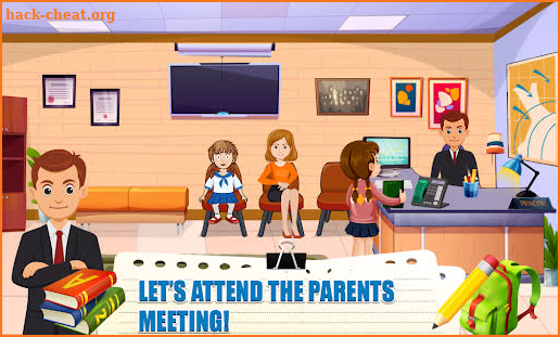 My Home Town Kids School game screenshot