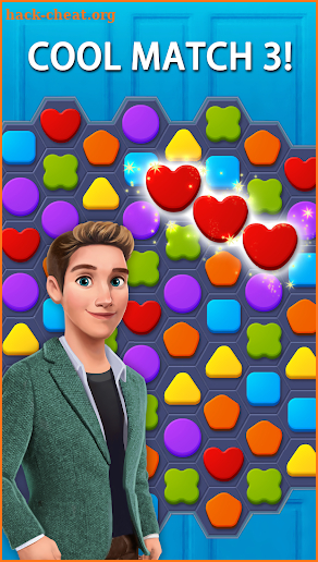 My HomeStyle - Fun & Cool Match 3 Color Puzzles! screenshot