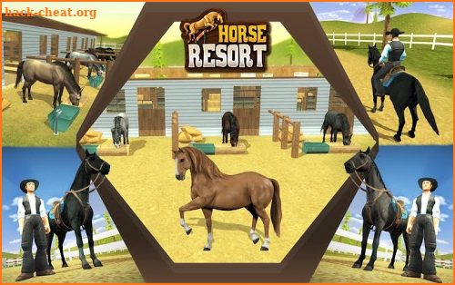 My horse hotel resorts : train & care horses screenshot