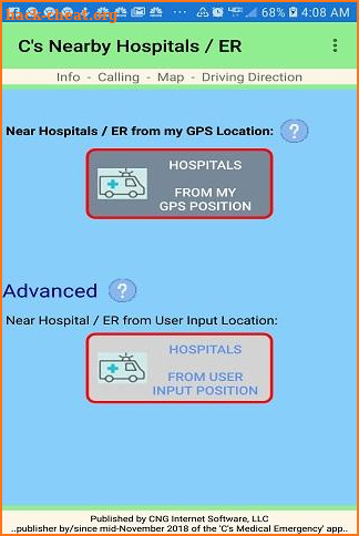My Hospital GPS Finder screenshot