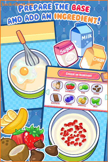 My Ice Cream Maker - Frozen Dessert Making Game screenshot