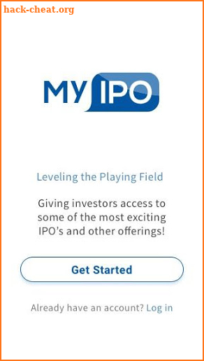 My IPO screenshot