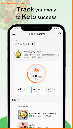My Ketogenic Diet App screenshot